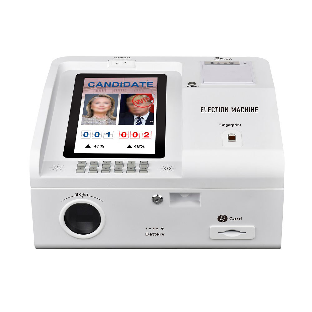 Voting machine terminal