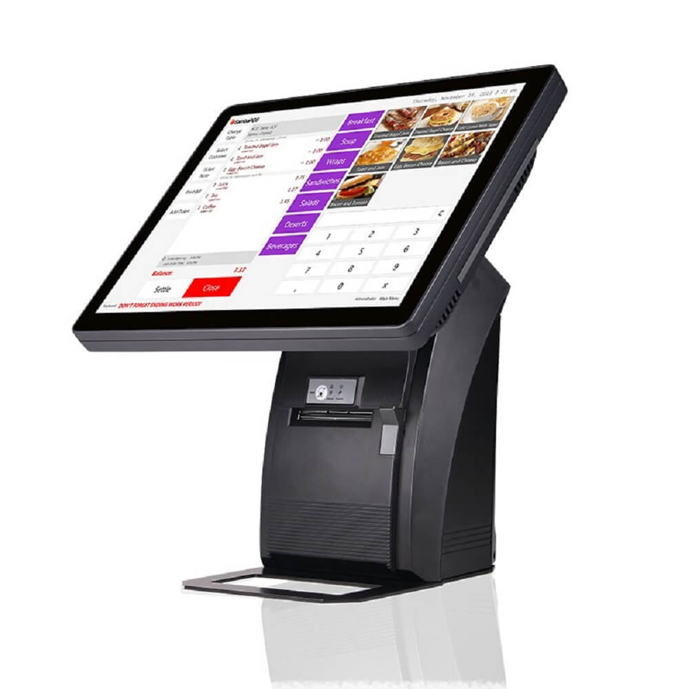 ALL-IN-ONE Android pos terminal with printer